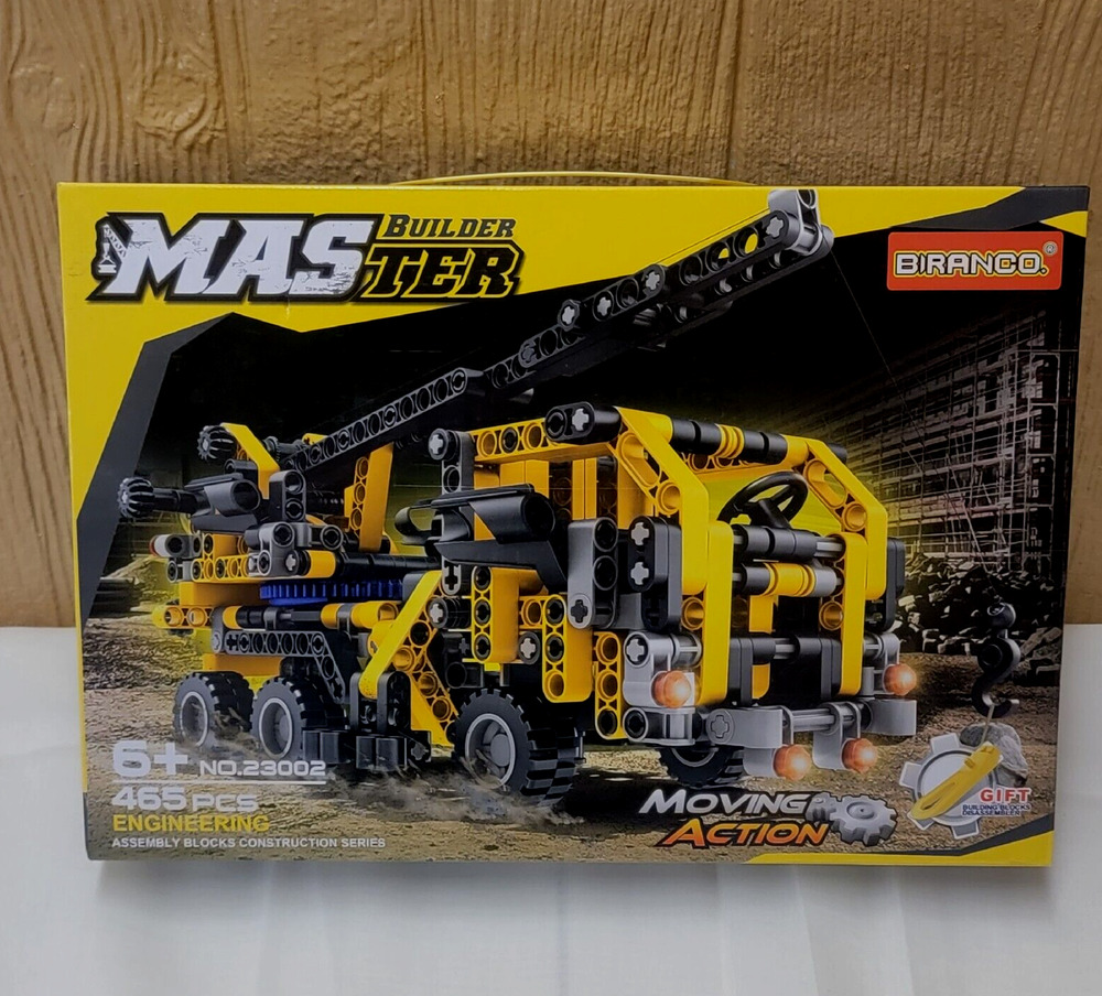 Biranco Master Builder 465 pcs No. 23002 Open Box - UNOPENED PACKAGES